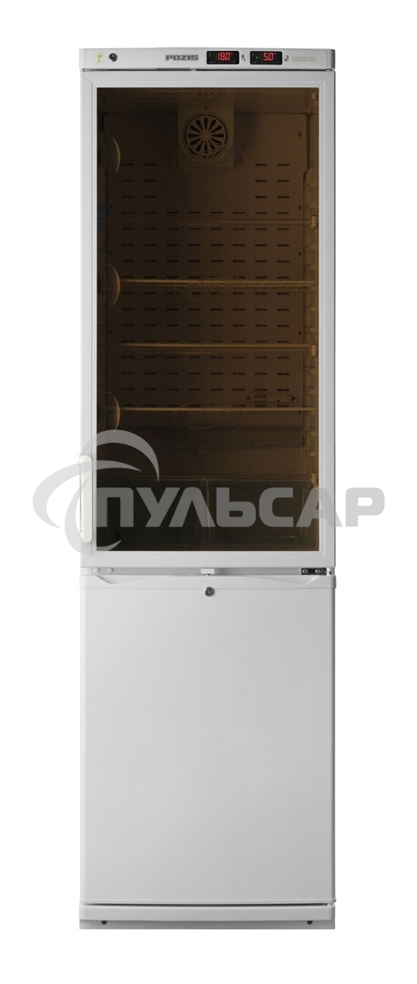 Холодильник комбинированный лабораторный Pozis ХЛ-340 белый двухкамерный 270/130 л морозилка снизу