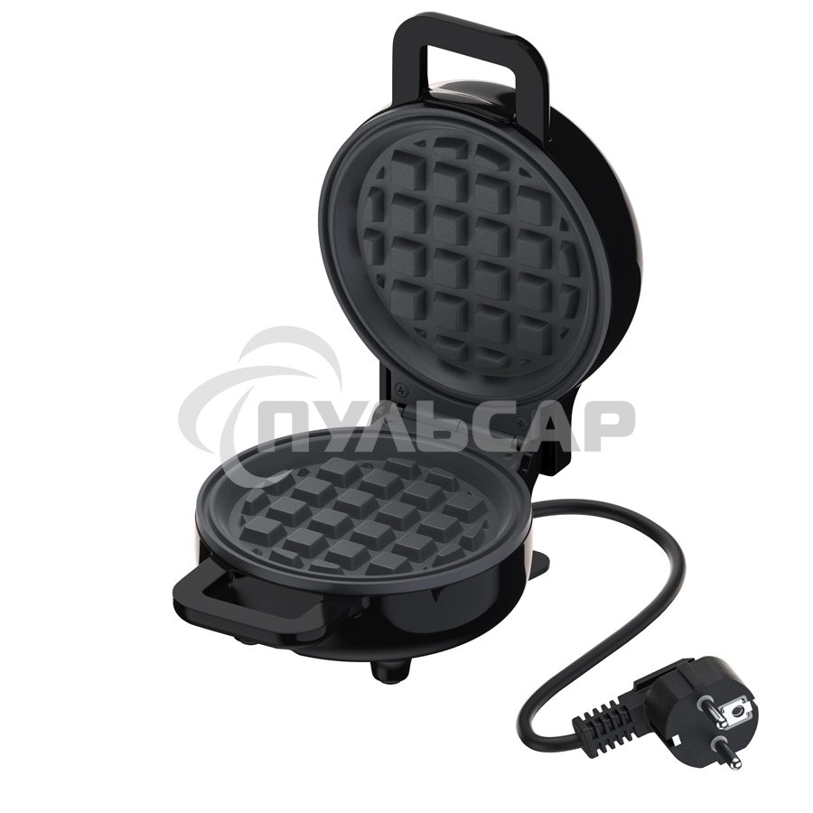 Вафельница для венских вафель Maxvi SM552P черный