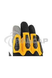 Перчатки универсальные Denzel 68003 усиленные, с защитными накладками, размер 10