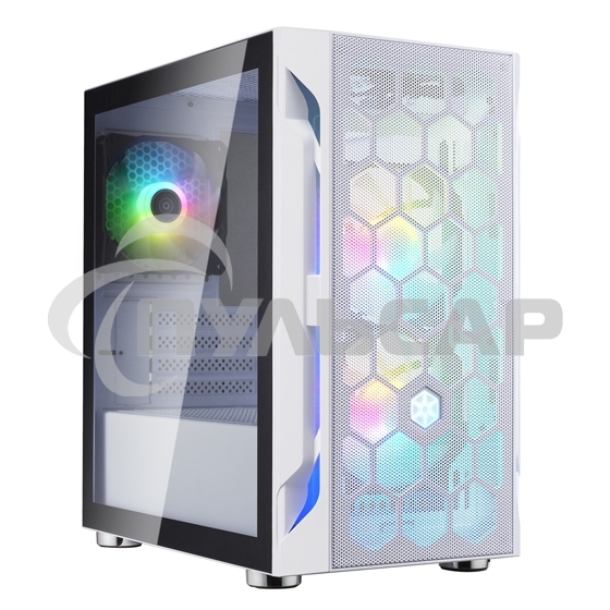 Компьютерный корпус SilverStone SST-FAH1MW-PRO TO-C379-FARA H1M PRO-WHITE-V1 (814827)