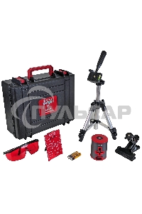 Нивелир лазерн. Elitech ЛН 2К 2кл.лаз. 635нм цв.луч. красный 2луч. (201468)