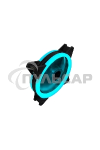 Вентилятор для корпуса Gembird D12025S12L-B черный, 120 мм, 1200 об/мин, 20.5 дБ, 3 pin