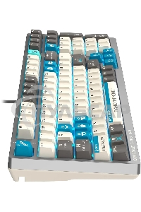 Клавиатура проводная A4Tech Bloody S98 Pixels Blue USB серый/бежевый