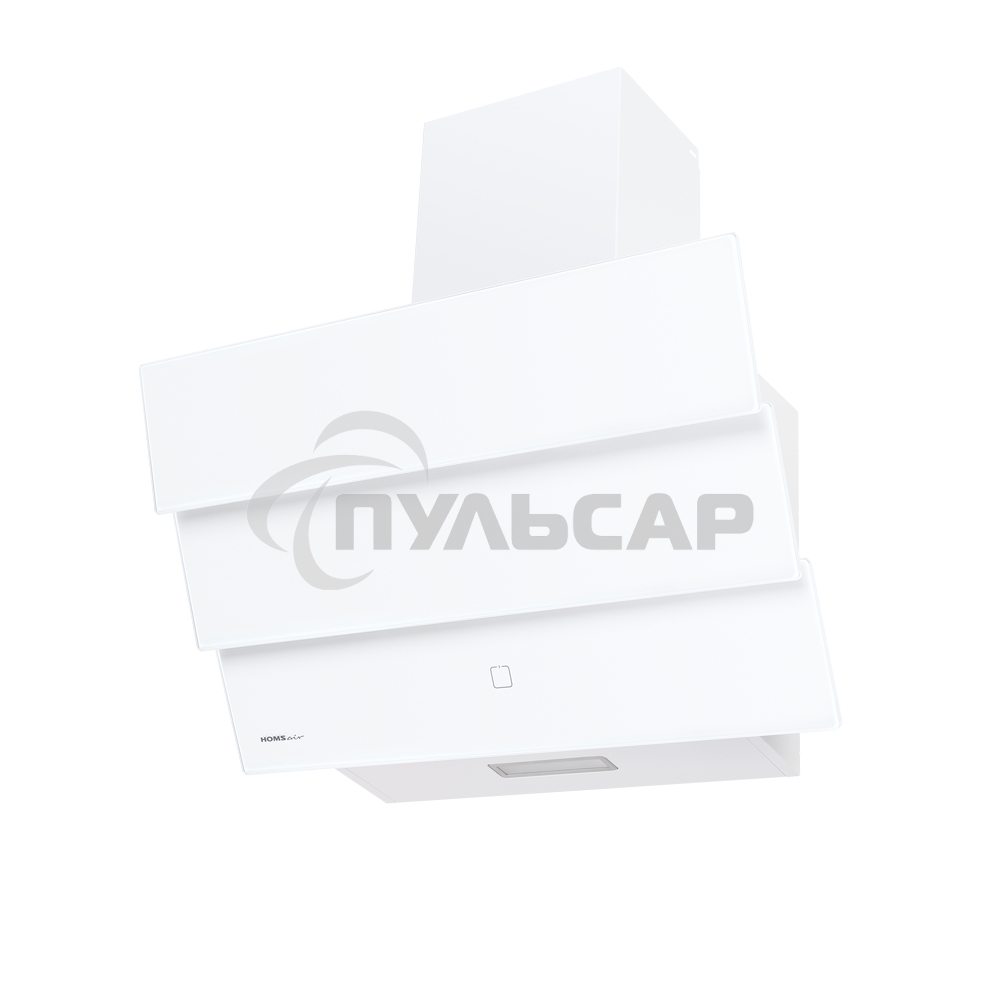 Вытяжка наклонная HOMSair Vertical 60 белый, 60 см, 650 куб. м/ч, 47 дБ
