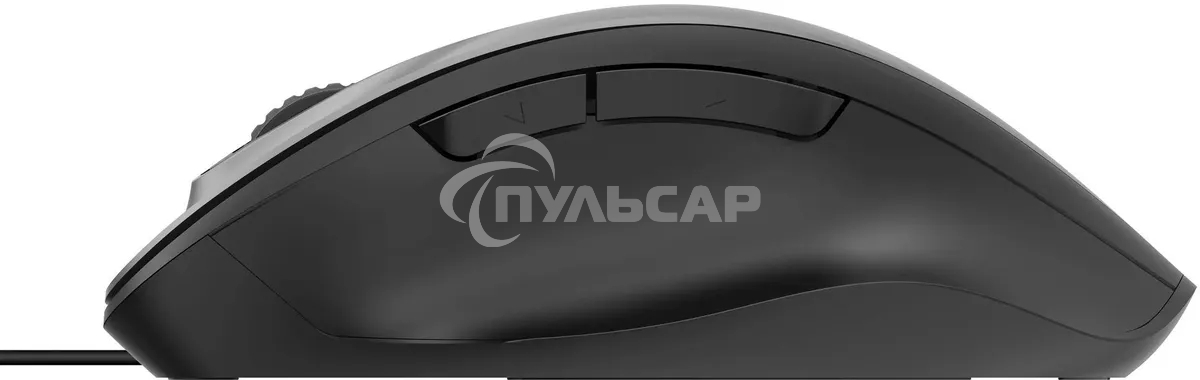 Мышь проводная Oklick 504M черный/серый, 3600 dpi, USB, кнопки - 6