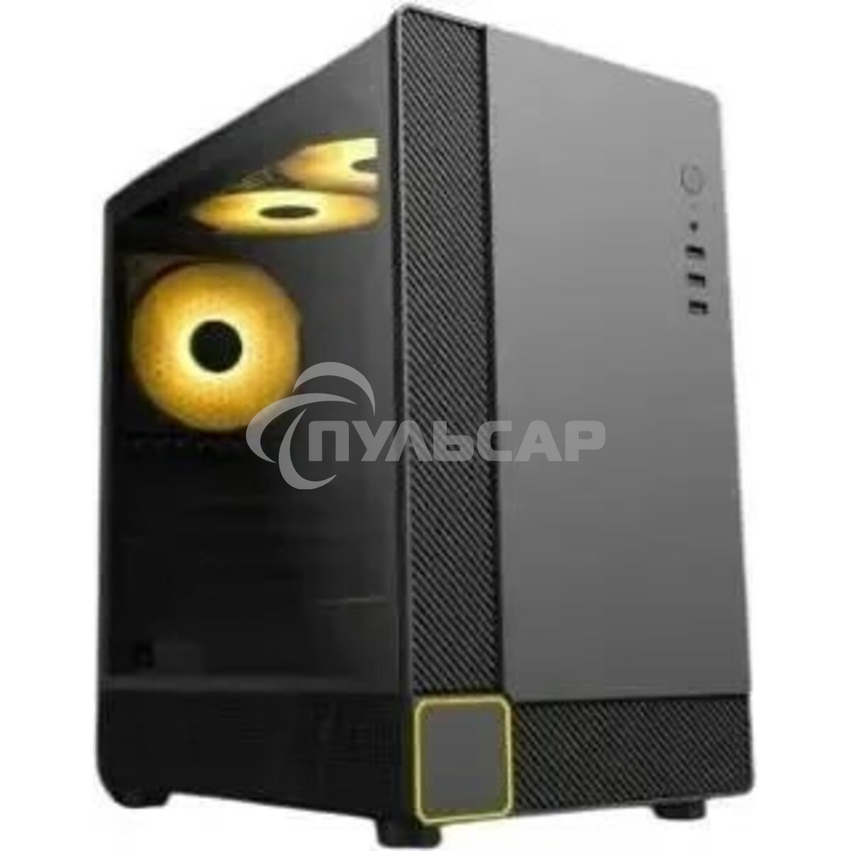 Компьютерный корпус Accord M3302 черный без БП mATX 1xUSB 2.0 1xUSB 3.0 1xUSB3.1 audio bott PSU