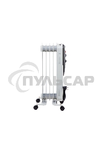 Обогреватель масляный MTX OCH-1000, белый, 1000 Вт, 15 м2, термостат