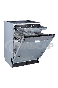 Встраиваемая посудомоечная машина Бирюса DWB-614/6, черный, 59.8 см, 14 компл., 47 дБ, класс A++