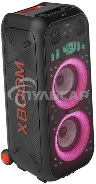 Минисистема LG XBOOM XL9T черный/красный 1000Вт USB BT