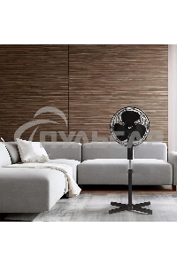 Вентилятор бытовой напольный Rix RSF-3000B, черный