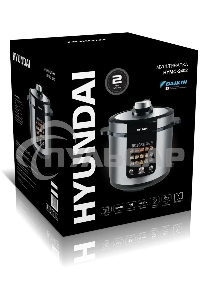 Мультиварка-скороварка Hyundai HYMC-2402 6л 1200Вт серебристый/черный