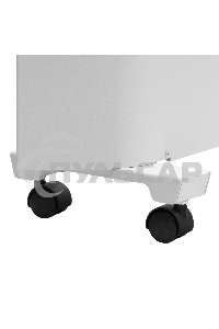 Конвектор Denzel XCE-2000 белый, 2000 Вт, 25 м2, термостат