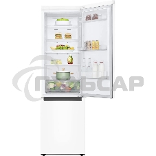 Холодильник LG GA-B509LQYL белый двухкамерный 277/107л морозилка снизу, No Frost