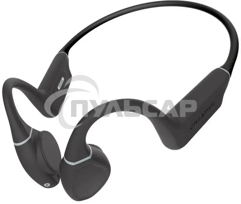 Гарнитура накладные Creative Outlier Free Plus черный беспроводные bluetooth шейный обод