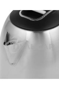 Чайник электрический SUPRA KES-1824 1.8л. 1500Вт серебристый/черный (корпус: нержавеющая сталь)