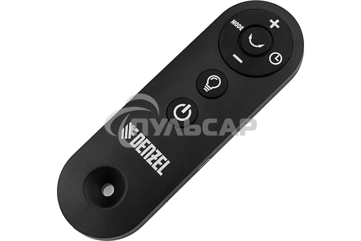 Тепловентилятор керамический Denzel DTFC-2000, 1000/2000 Вт, 20 м2, пульт, 3 режима, термостат