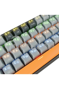 Клавиатура проводная REDRAGON Fizz RU,Rainbow,красные свитчи, механическая