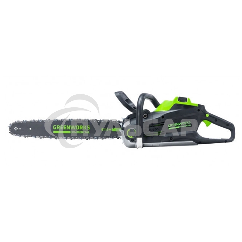 Цепная пила аккумуляторная GreenWorks GD82CS51, 82V, 51 см, бесщеточная, с 1хАКБ 5 А·ч. и ЗУ (2008307UB)
