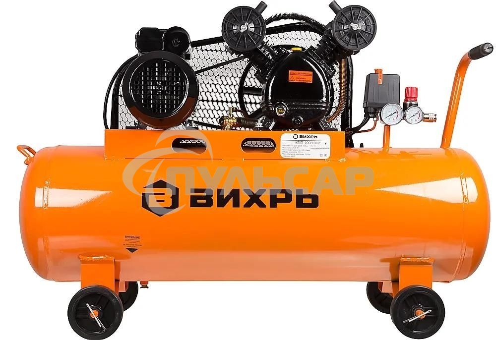Компрессор Вихрь КМП-400/100P 74/3/7