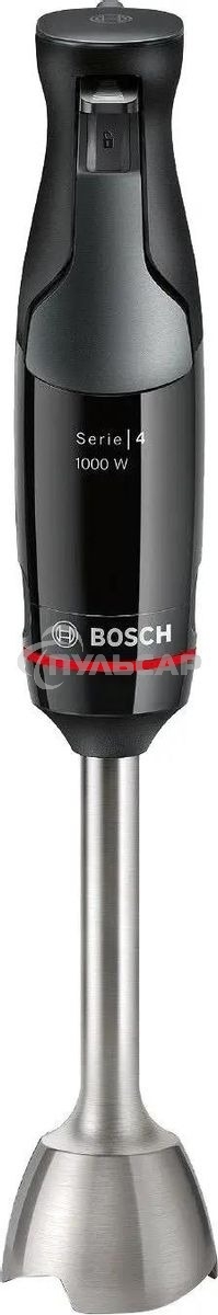 Блендер погружной Bosch MSM4B621, 1000Вт, черный