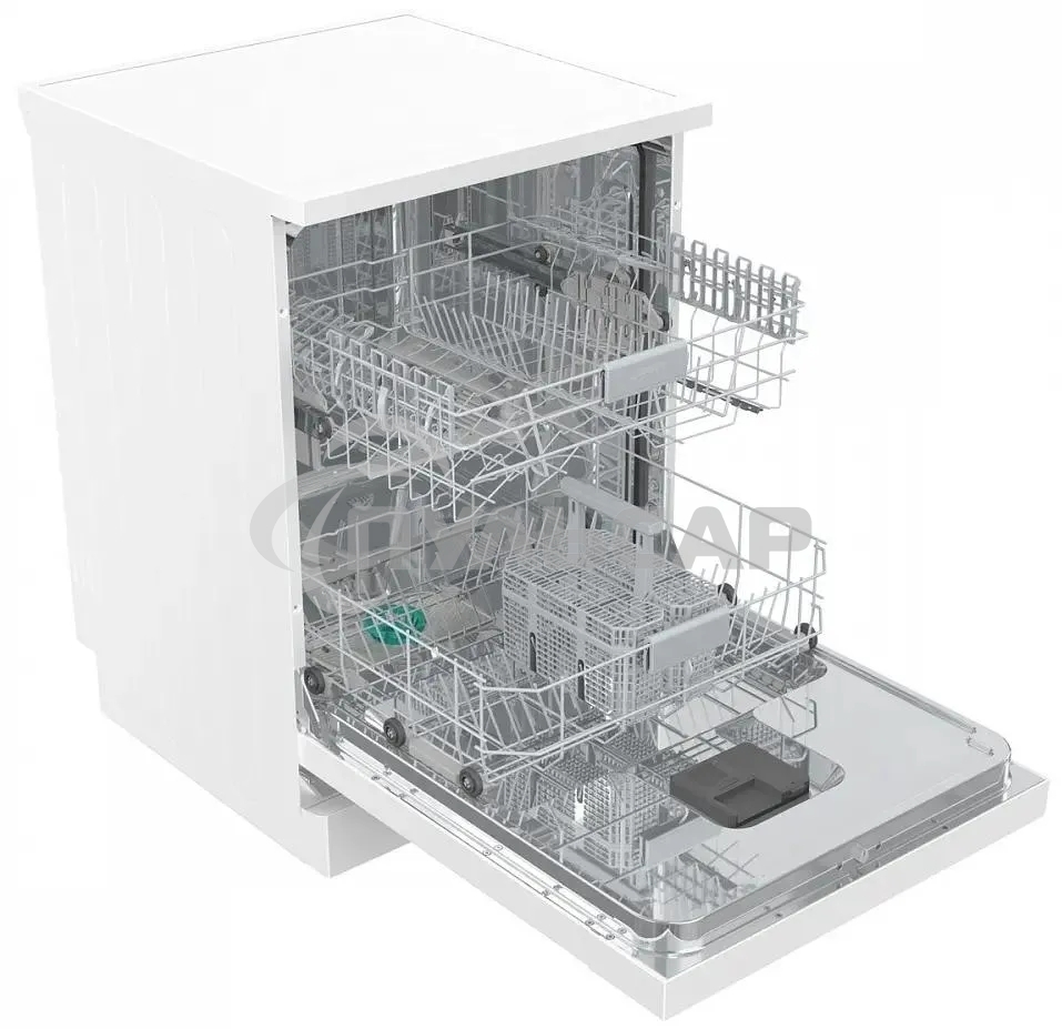 Посудомоечная машина Gorenje GS642C90W, белый, 59.9 см, 14 компл., 45 дБ, класс A+++