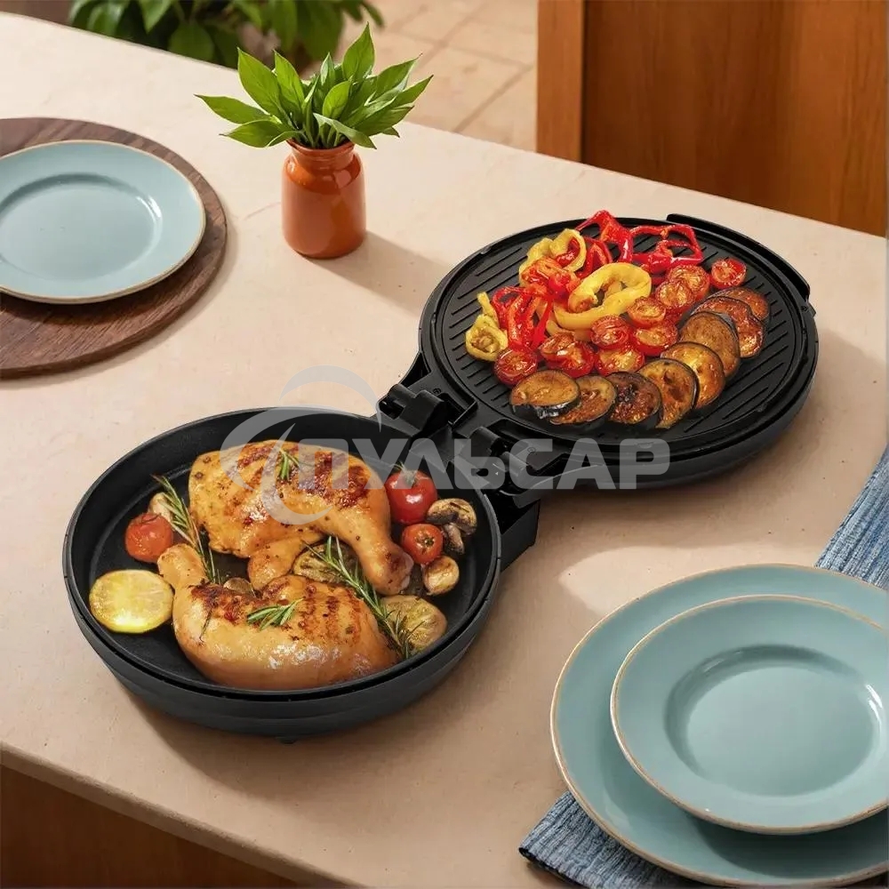 Пиццамейкер Kitfort КТ-4646 1400Вт черный