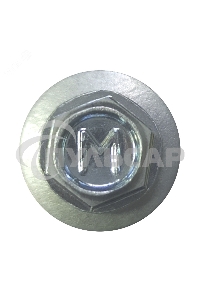 Саморез кровельный Руфкомплект 4.8х19 по металлу сверло №2 шайба d=14мм с EPDM прокладкой оцинкованный