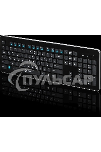 Клавиатура беспроводная Oklick 870S, USB, Радиоканал, черный