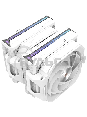 Кулер для процессора Alseye W700-W(USA) белый, 120 мм, алюминий/медь, 2200 об/мин, 35.3 дБ, 4 pin, 230 Вт, 159 мм
