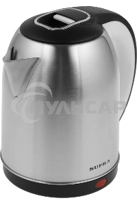 Чайник электрический SUPRA KES-1824 1.8л. 1500Вт серебристый/черный (корпус: нержавеющая сталь)