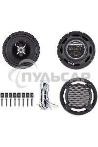 Колонки автомобильные Digma DCA-T602 280Вт 86дБ 4Ом 16см (6.5дюйм) (ком.:2кол.) коаксиальные двухполосные