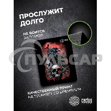 Коврик для мыши Cactus Raven 250x200x3мм (CS-MP-D14S)