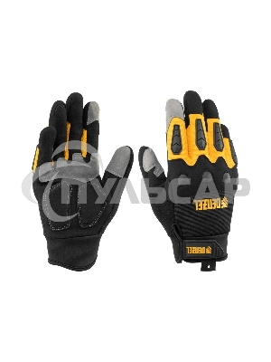 Перчатки универсальные Denzel 68003 усиленные, с защитными накладками, размер 10