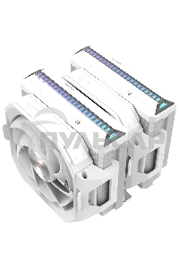 Кулер для процессора Alseye W700-W(USA) белый, 120 мм, алюминий/медь, 2200 об/мин, 35.3 дБ, 4 pin, 230 Вт, 159 мм