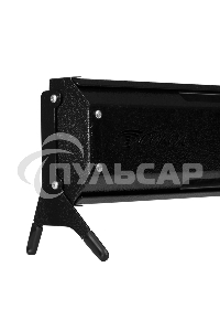 Конвектор плинтусный СОКОЛ 60-0124, черный, 450 Вт, 15 м2