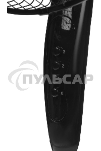 Вентилятор бытовой напольный Rix RSF-3000B, черный