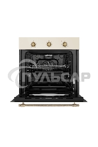 Шкаф духовой газоэлектрический MAUNFELD EOGC604RIB.MT Slim