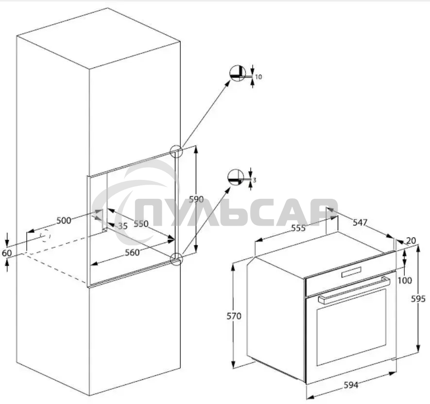 Духовой шкаф Beko BBIE 12300 XD