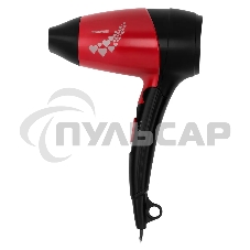 Фен Starwind SHD 7065 1400Вт черный/красный