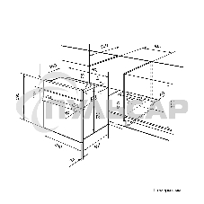 Духовой шкаф электрический Lex EDM 4570 BBL черный