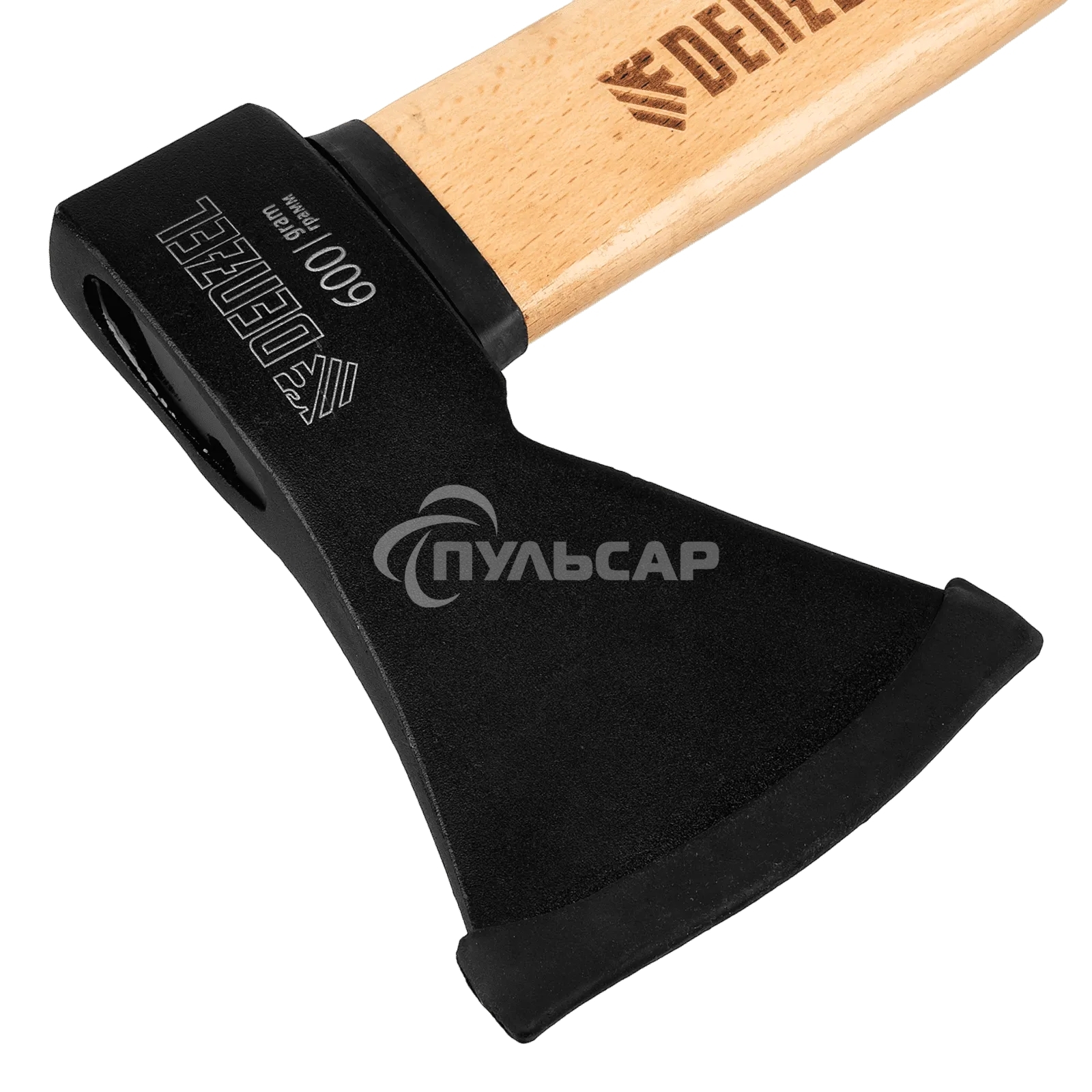 Топор Denzel 600 г, кованый, буковое топорище