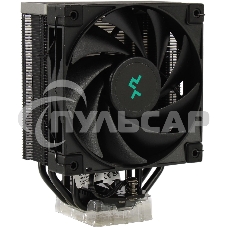 Кулер для процессора DEEPCOOL AK400 ZERO DARK черный, 120 мм, алюминий/медь, 1850 об/мин, 29 дБ, 4 pin, 220 Вт, 155 мм