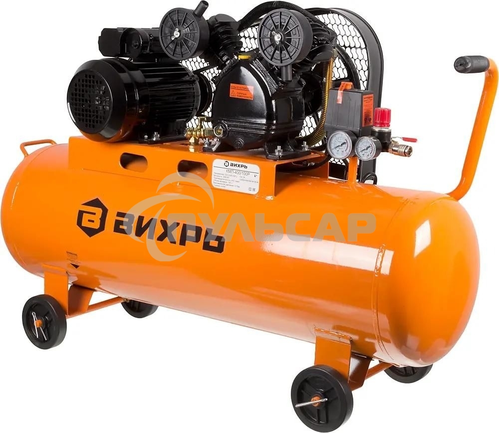 Компрессор Вихрь КМП-400/100P 74/3/7