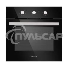 Духовой шкаф электрический встраиваемый HOMSair OEF657BK черный