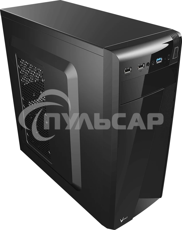 Компьютерный корпус Aerocool / Formula CS-1101 черный без БП ATX 2x120мм 1x140мм 2xUSB 2.0 1xUSB 3.0 audio