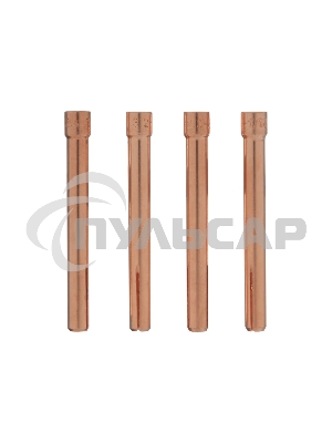 Набор цанг для электрода 1,6мм, 2,0мм, 2,4мм, 3,2 мм Denzel