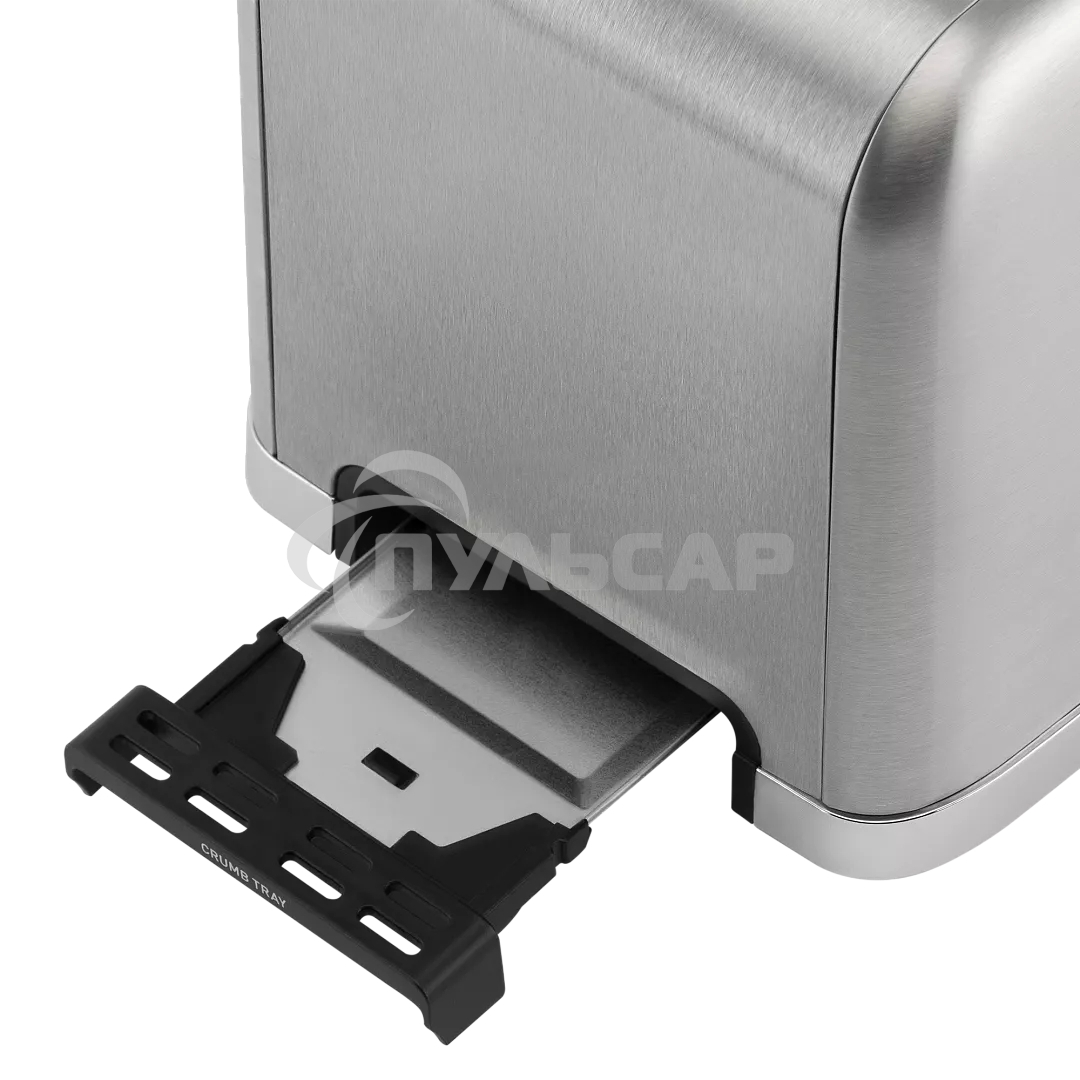 Тостер Polaris PET 0923, 930Вт, нержавеющая сталь