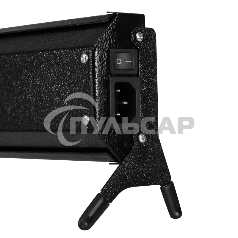 Конвектор плинтусный СОКОЛ 60-0124, черный, 450 Вт, 15 м2