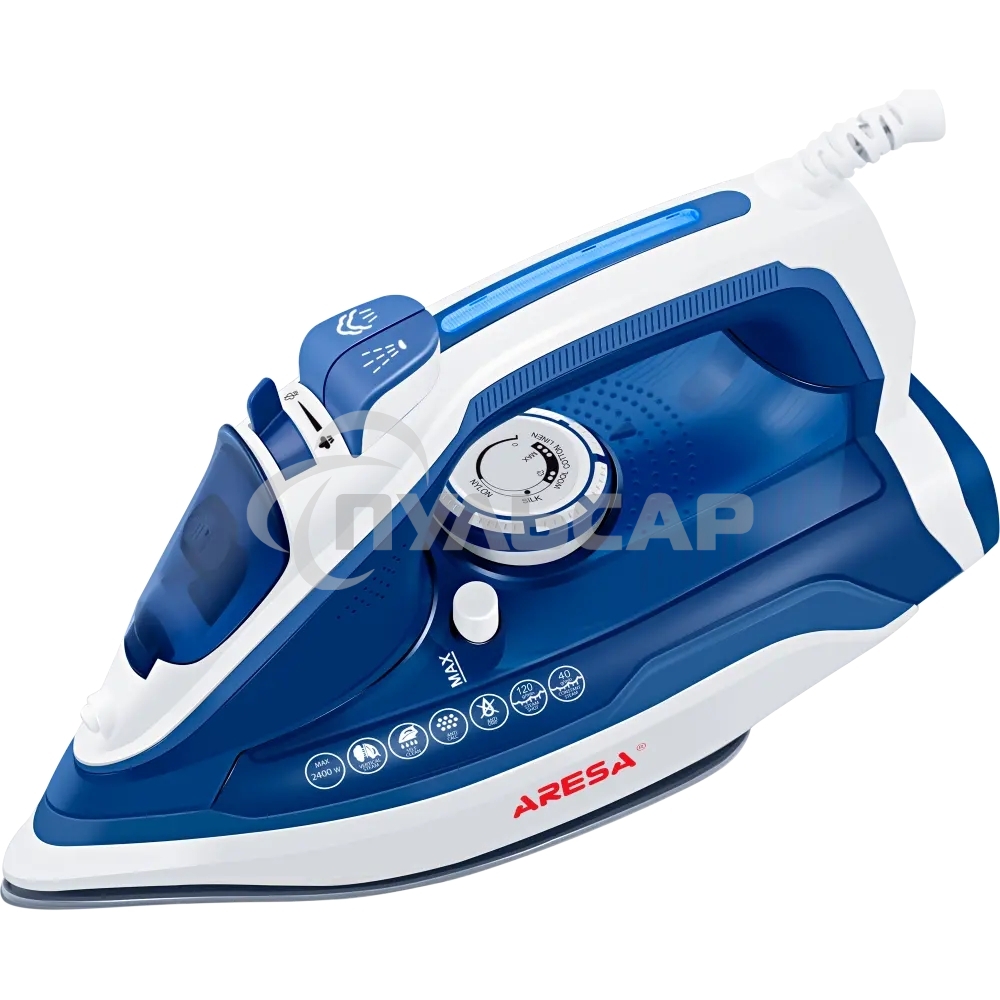 Утюг ARESA AR-3125, 2400 Вт, керам.