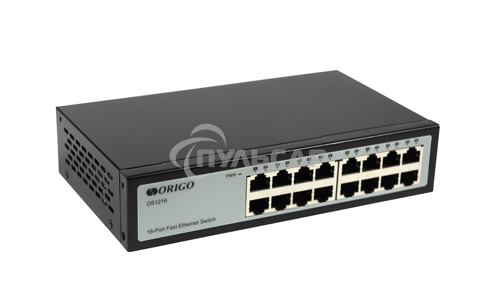 Неуправляемый коммутатор ORIGO OS1216/A1A 16x100Base-TX, корпус металл